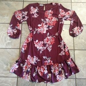 Maurices Floral Dress Size L